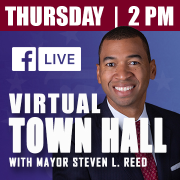 Virtual Town Hall with Mayor Reed