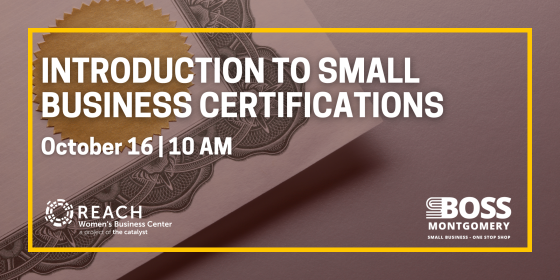 Intro to Small Business Certifications