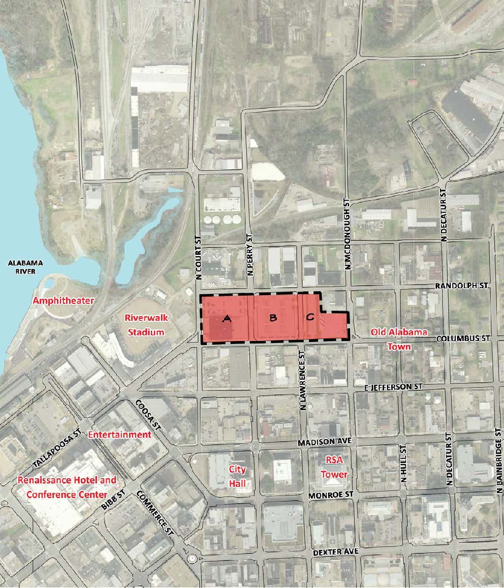 Block A B & C Map