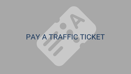 pay a traffic ticket.